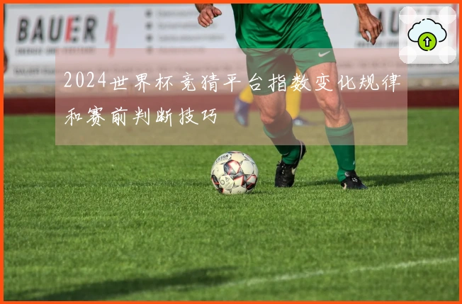 2024世界杯竞猜平台指数变化规律和赛前判断技巧
